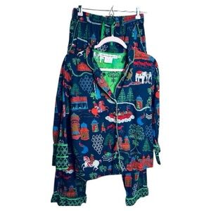 Gretchen Scott two pc pajamas Jodhpur Journal size small